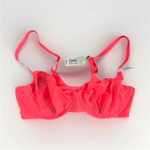 Aerie Bright Pink Underwire Bra. New . Original Price $45